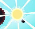 Sluneční hopík hra online