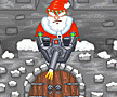 Santa brání hrad hra online