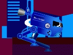 Modrý robot hra online