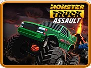 Závod monster trucků hra online