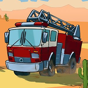 Westernoví hasiči hra online