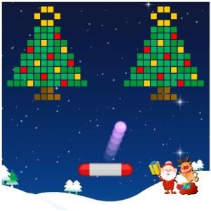 Vánoční bourání zdi hra online